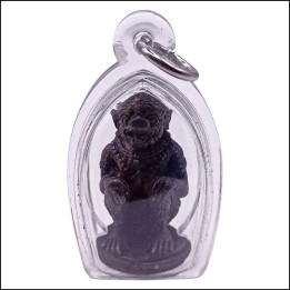 Hanuman Luang Pu Tim Amulet Pendant 4x2.5 cm