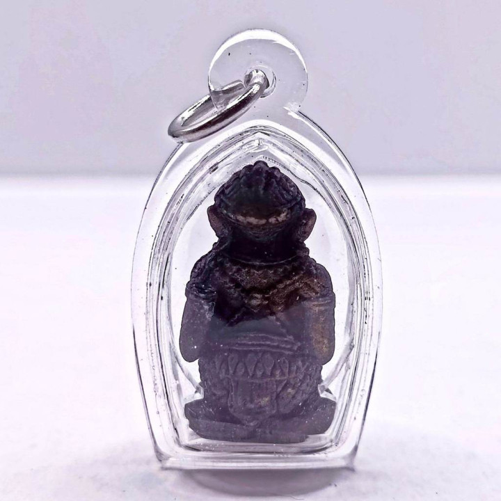 Hanuman Luang Pu Tim Amulet Pendant 4x2.5 cm