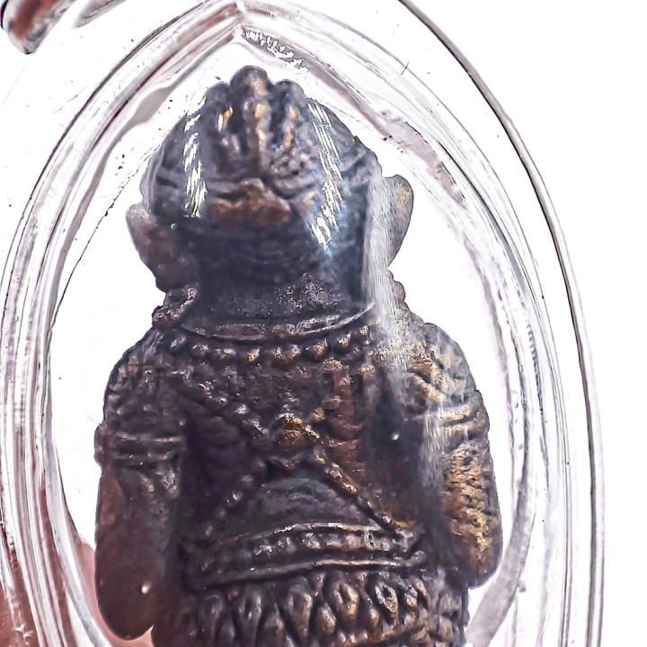 Hanuman Luang Pu Tim Amulet Pendant 4x2.5 cm