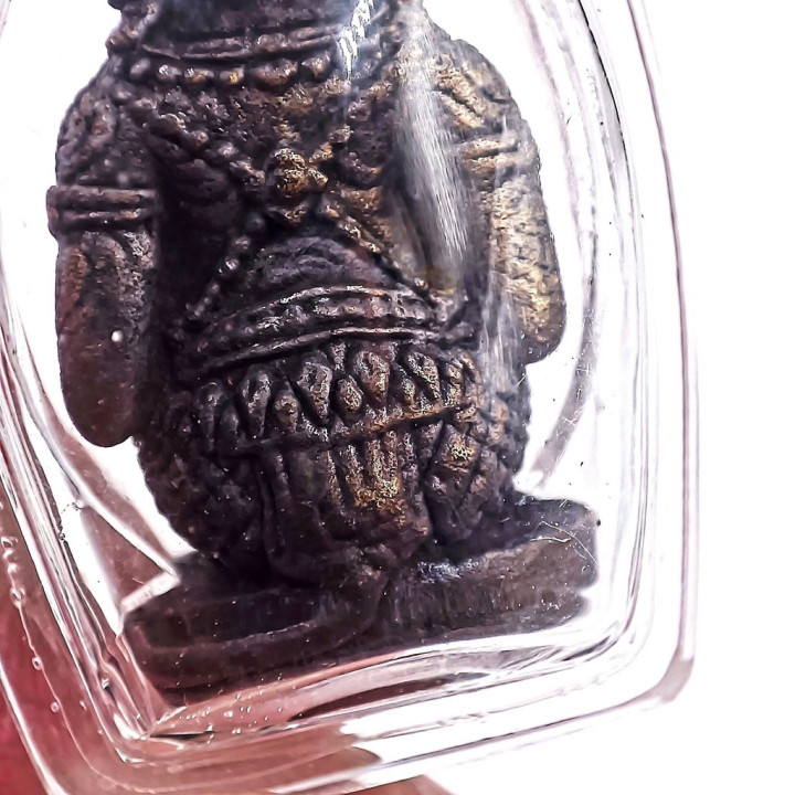 Hanuman Luang Pu Tim Amulet Pendant 4x2.5 cm