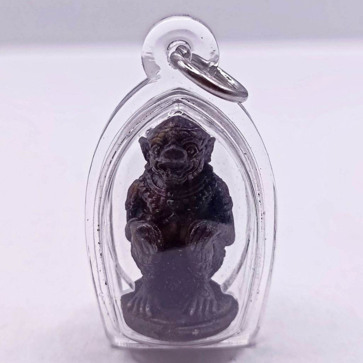 Hanuman Luang Pu Tim Amulet Pendant 4x2.5 cm