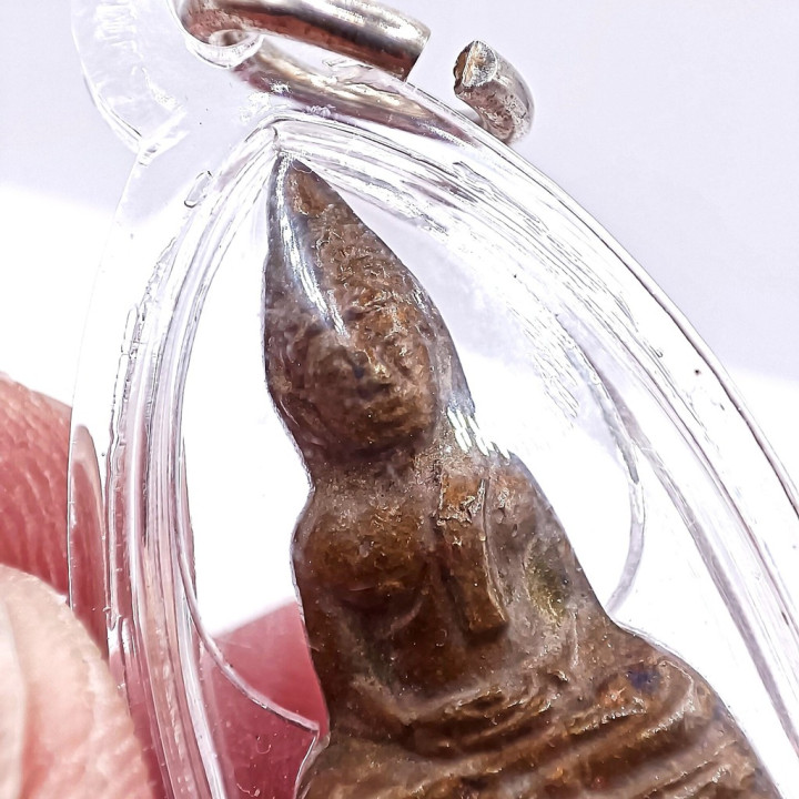 Phra Kring Luang Por Sothorn Copper Buddha Amulet