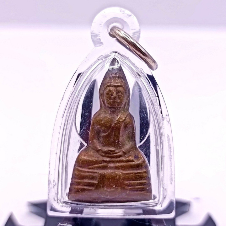 Phra Kring Luang Por Sothorn Copper Buddha Amulet