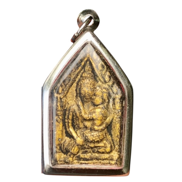 Khun Paen Um Nang Buddha Pendant Kuman Thong