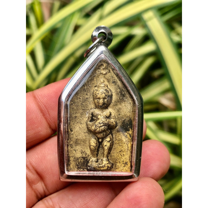 Khun Paen Um Nang Buddha Pendant Kuman Thong