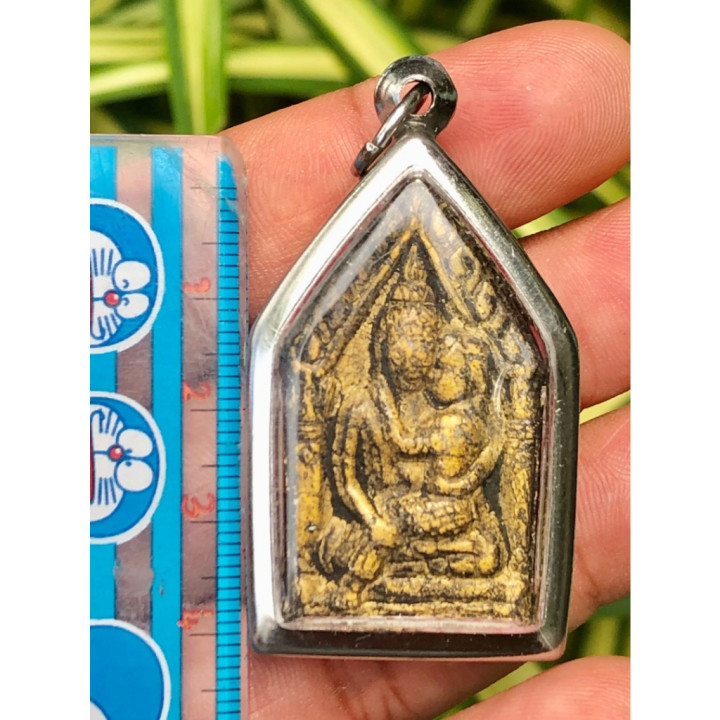 Khun Paen Um Nang Buddha Pendant Kuman Thong