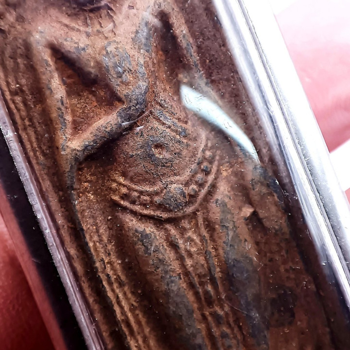 Phra Ruang Rang Puen Amulet Stainless Steel Case