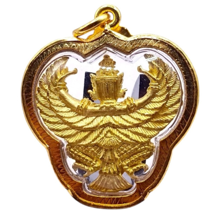 Garuda Luang Por Warah Amulet Gold Plated