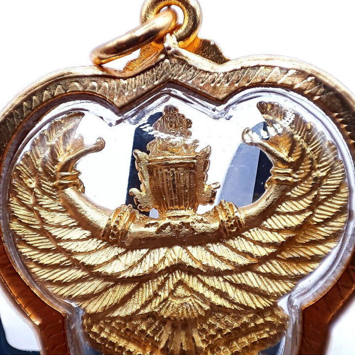 Garuda Luang Por Warah Amulet Gold Plated
