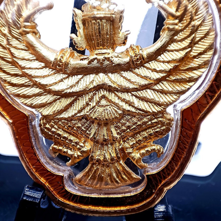 Garuda Luang Por Warah Amulet Gold Plated