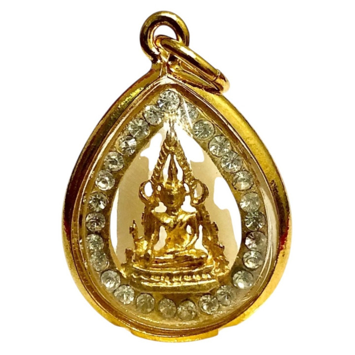 Phra Chinnarat Buddha Pendant Gold Plated
