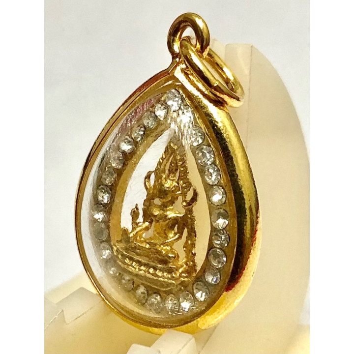 Phra Chinnarat Buddha Pendant Gold Plated