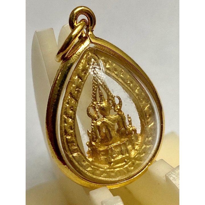 Phra Chinnarat Buddha Pendant Gold Plated