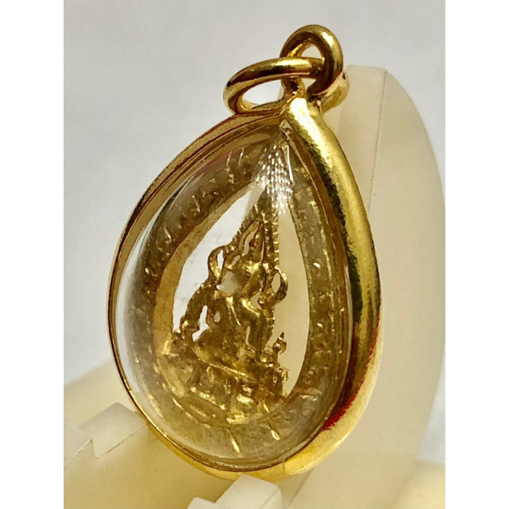 Phra Chinnarat Buddha Pendant Gold Plated