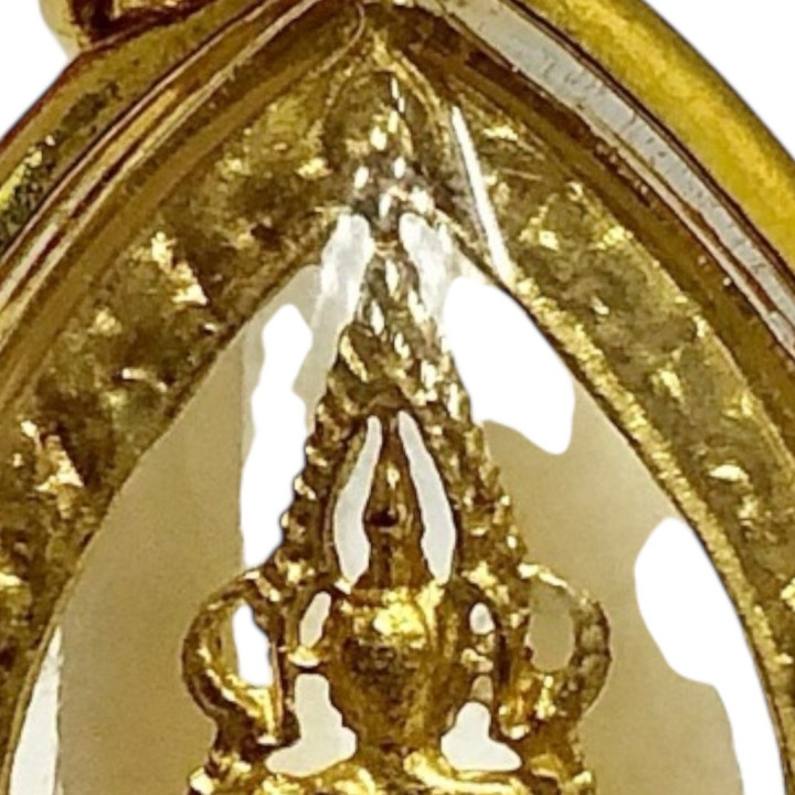Phra Chinnarat Buddha Pendant Gold Plated