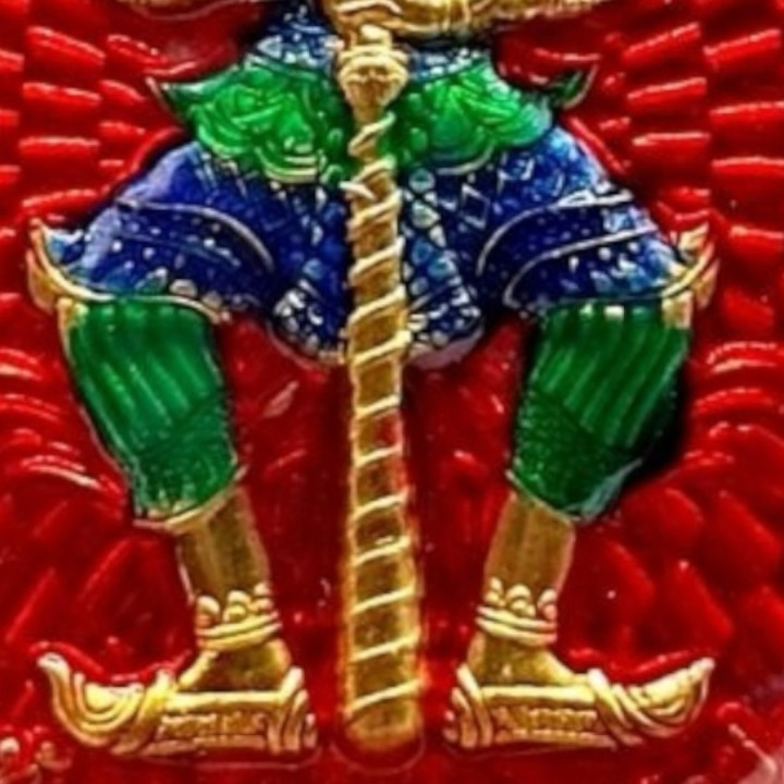 Thao Wessuwan Rahu Om Chan Amulet Pendant