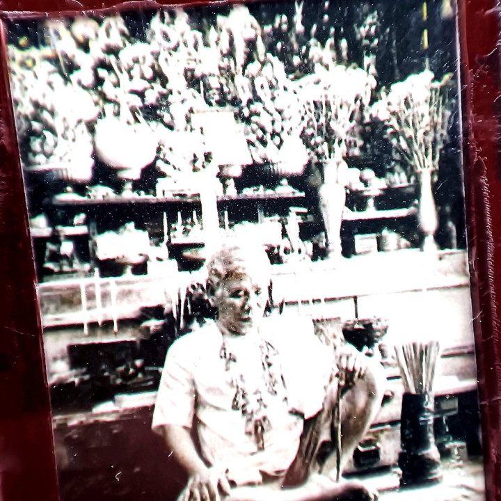 Phra Pong Nuanmana Photo Amulet Waterproof Case