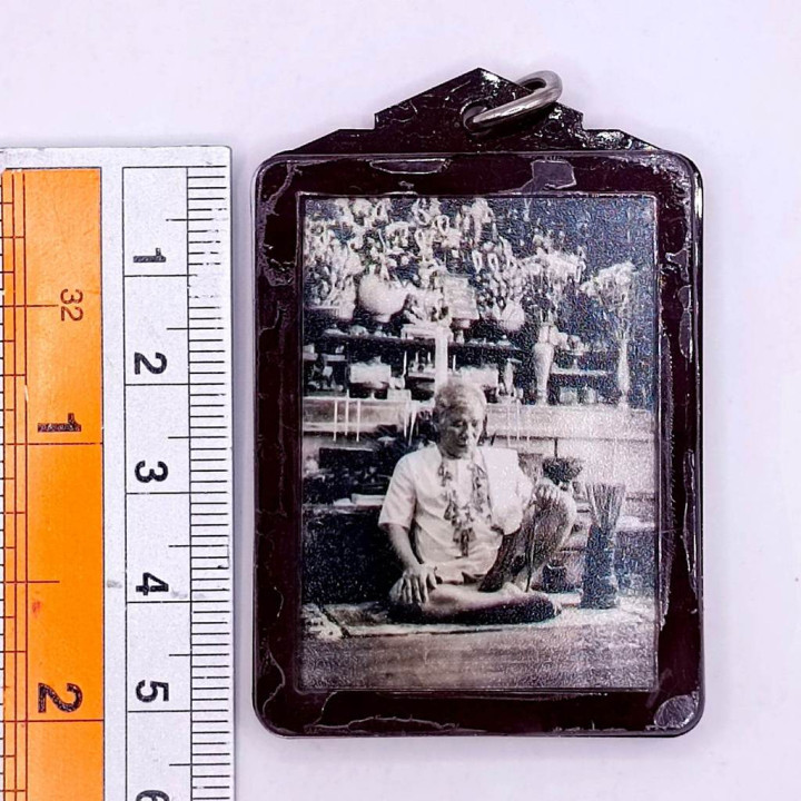 Phra Pong Nuanmana Photo Amulet Waterproof Case