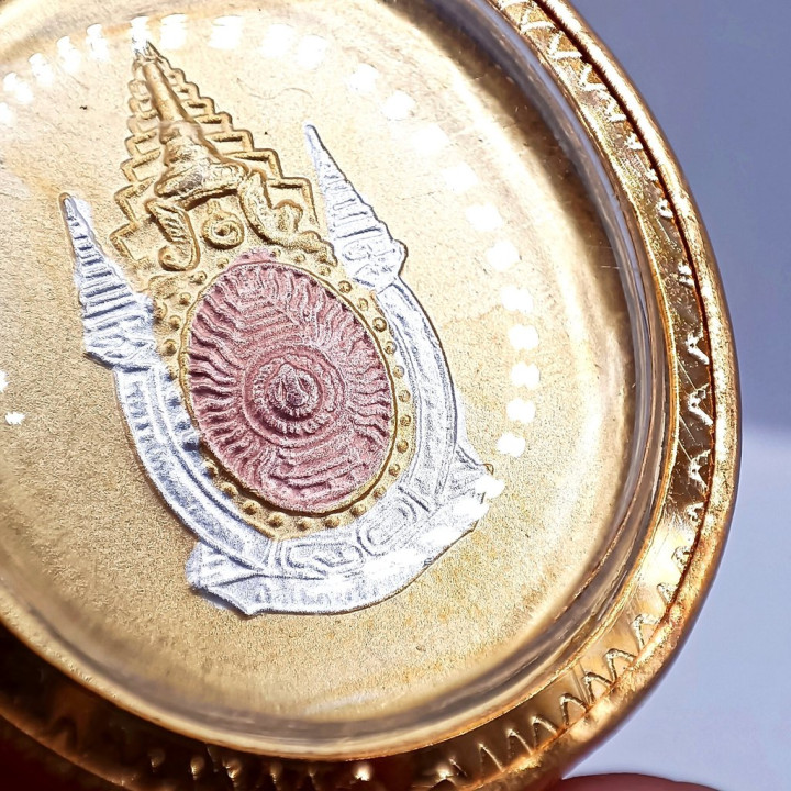 King Rama 9 Camera Coin Amulet Pendant