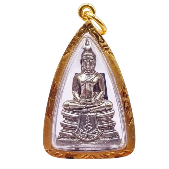 Luang Por Sothorn Buddha Pendant Brass