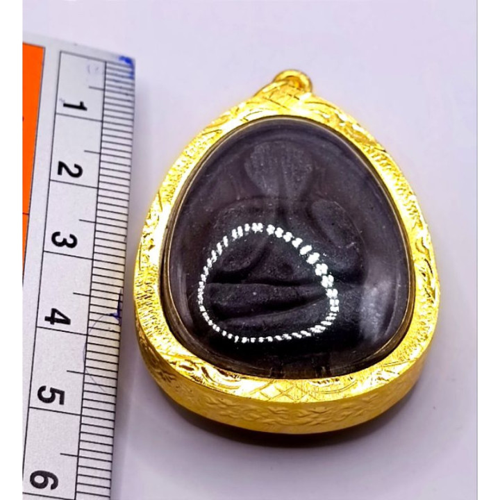 Phra Pidta Luang Pu Toh Amulet Gold Plated