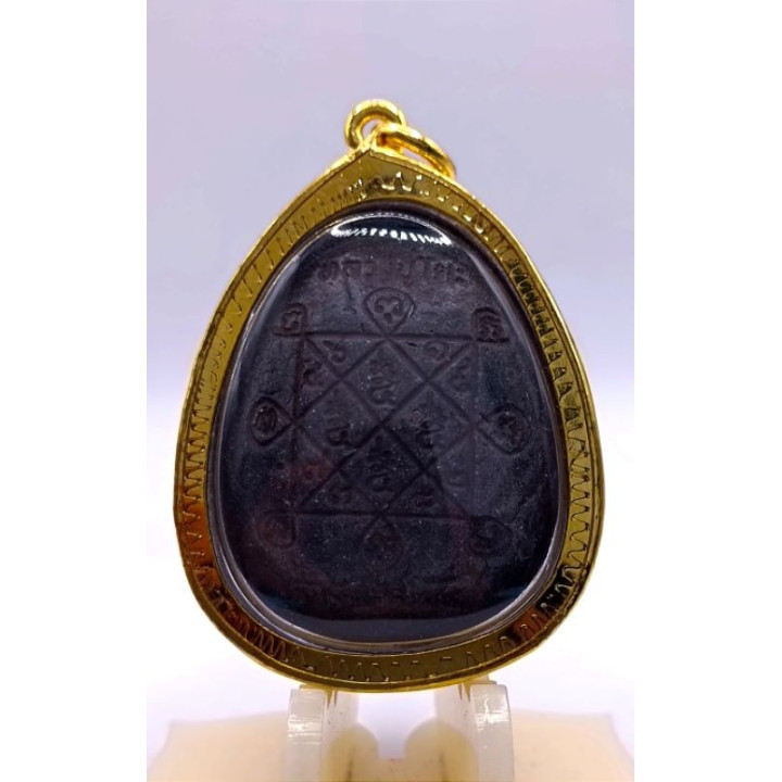 Phra Pidta Luang Pu Toh Amulet Gold Plated