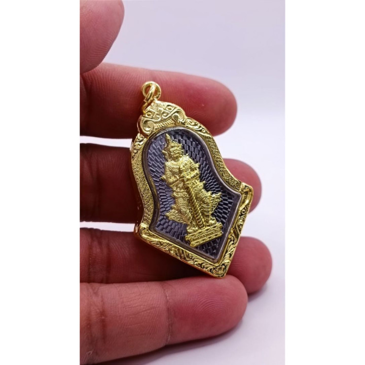 Vesak Suwan Amulet Gold Plated Pendant