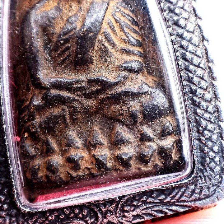 Luang Pu Thuat Iron Back Amulet BE 2505