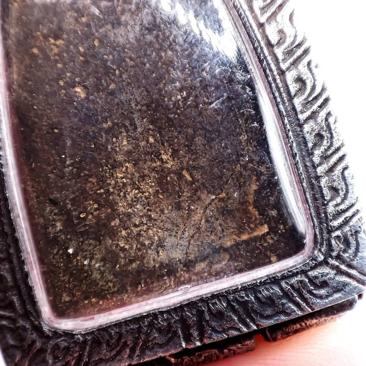 Luang Pu Thuat Iron Back Amulet BE 2505