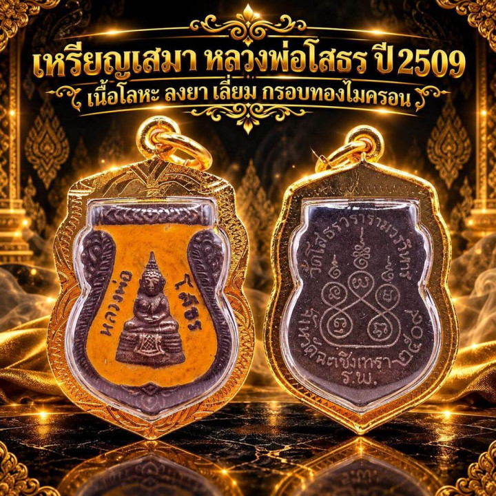 Luang Por Sothorn Buddha Amulet 2509