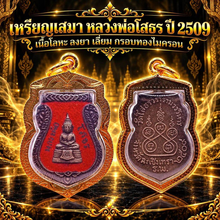 Luang Por Sothorn Buddha Amulet 2509