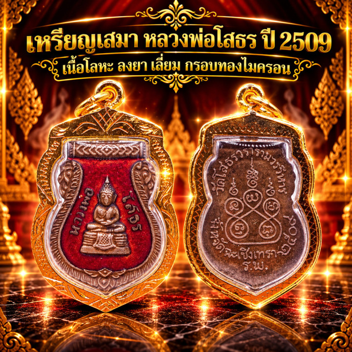 Luang Por Sothorn Buddha Amulet 2509