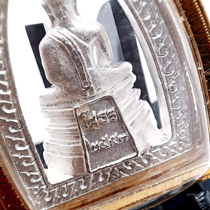 Luang Por Sothorn Buddha Amulet Silver Plated