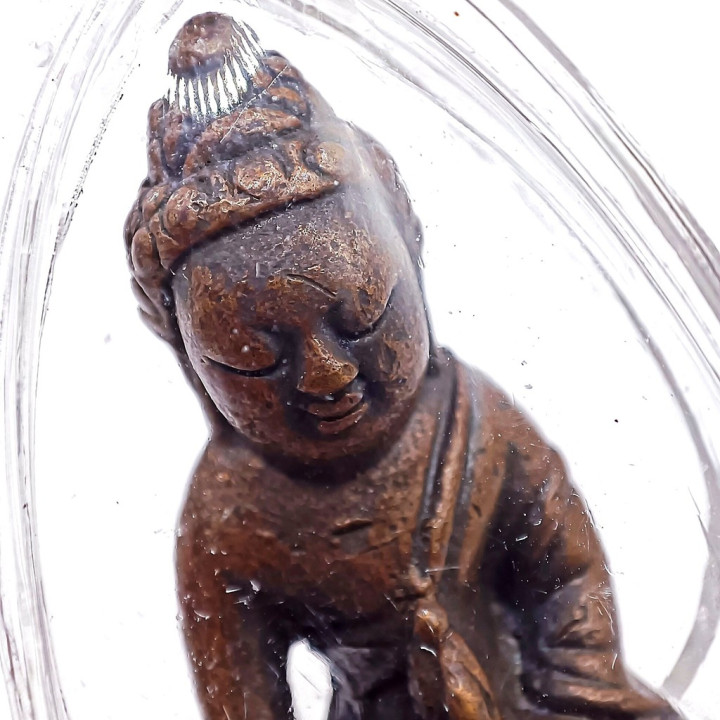Phra Kring Pavaret Wat Bowonniwet Copper Amulet