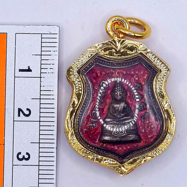 Luang Por Sothorn Buddha Amulet Copper Enamel