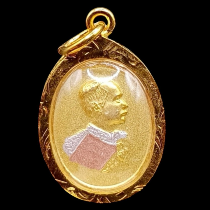 King Rama 5 Phra Phuttha Chinnarat Gold Pendant
