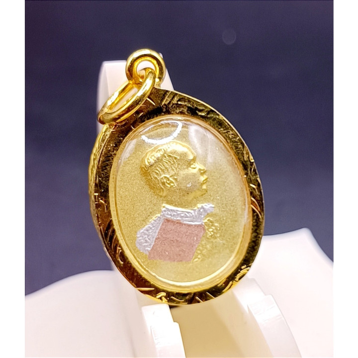 King Rama 5 Phra Phuttha Chinnarat Gold Pendant