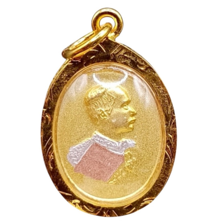 King Rama 5 Phra Phuttha Chinnarat Gold Pendant