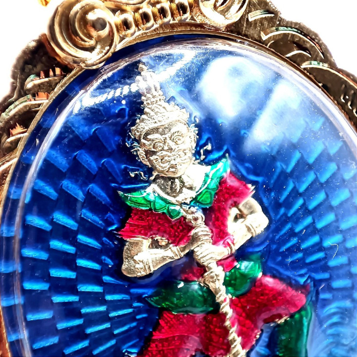 Vessuwan Rahu Amulet from Wat Suthat Temple