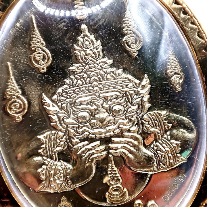 Vessuwan Rahu Amulet from Wat Suthat Temple