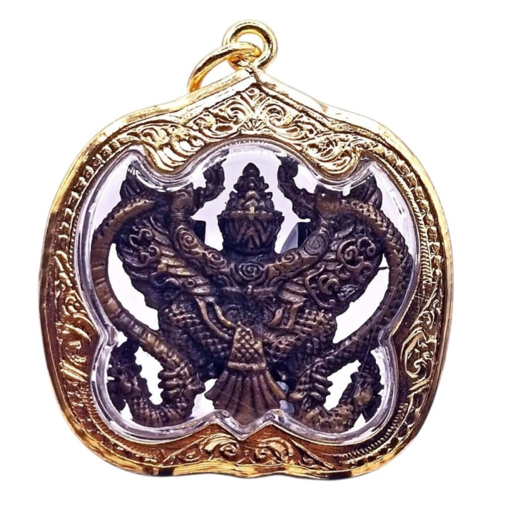 Garuda Phaya Krut Luang Por Pad Amulet Copper