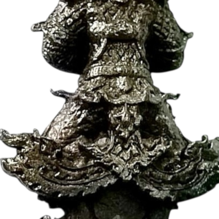 Thao Wessuwan LP Wan Wat Khlong Khun Metal Amulet