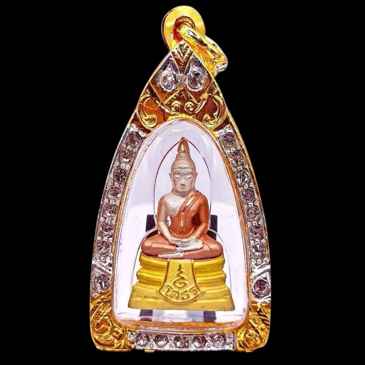 Luang Por Sothorn Buddha Amulet Gold Plated