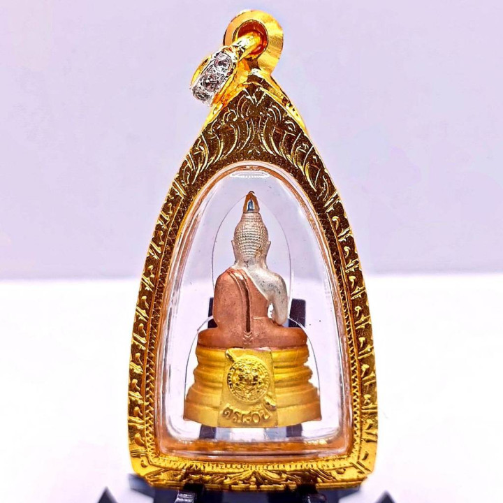 Luang Por Sothorn Buddha Amulet Gold Plated