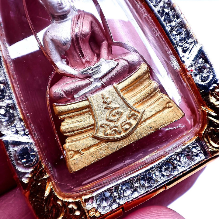 Luang Por Sothorn Buddha Amulet Gold Plated