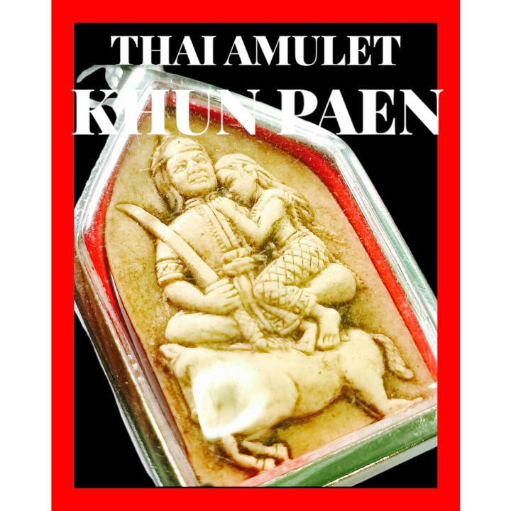 Khun Paen Umnang Amulet Pendant with Yant