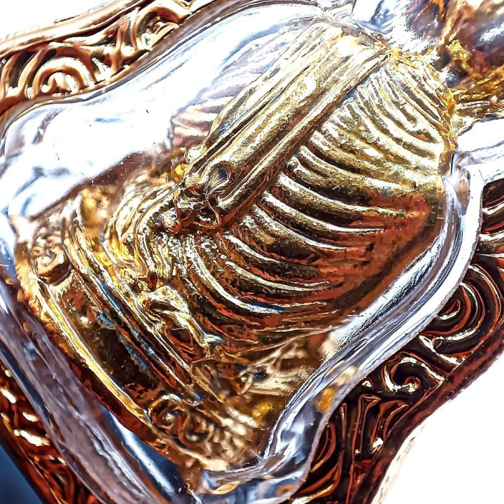 Somdej Toh Wat Rakhang Gold Plated Buddha Pendant