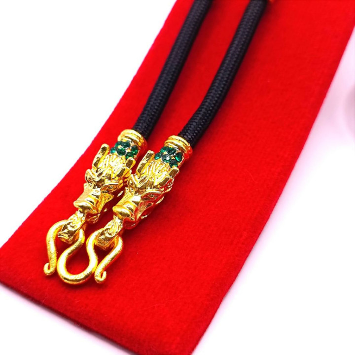 Dragon Head Rope Necklace for Amulet Pendant