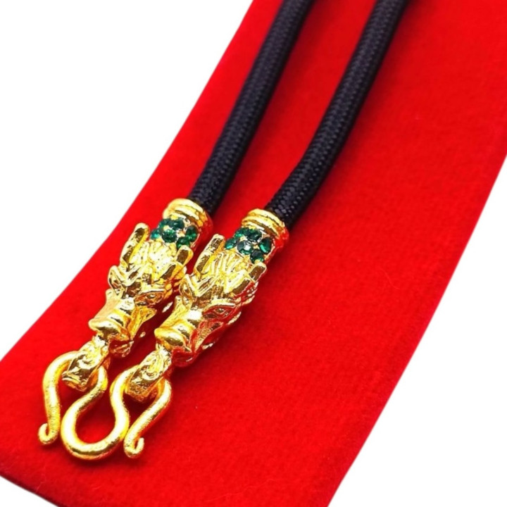 Dragon Head Rope Necklace for Amulet Pendant