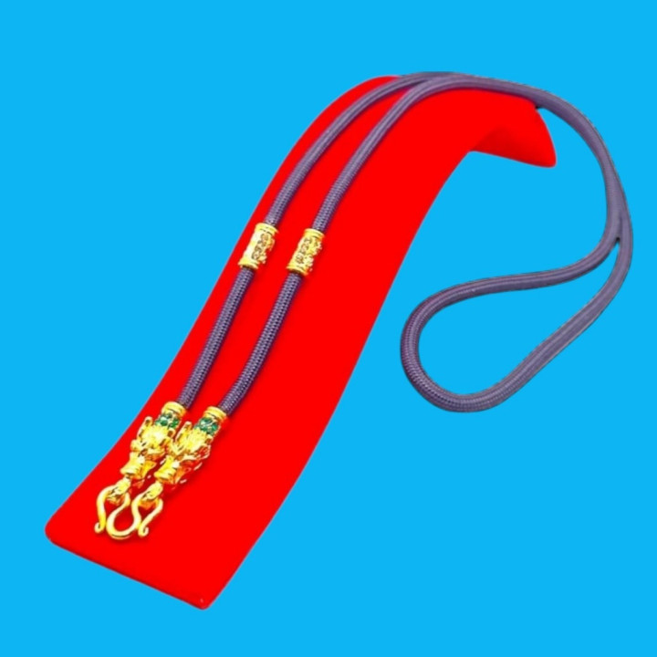 Dragon Head Rope Necklace for Amulet Pendant